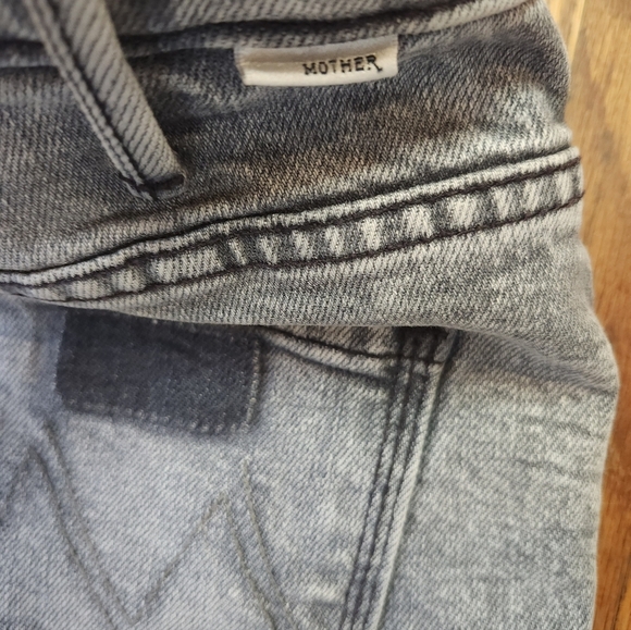 Mother Superior Womens Flared Jeans Size 24 The Hustler Ankle Drawing A Blank - Picture 8 of 12